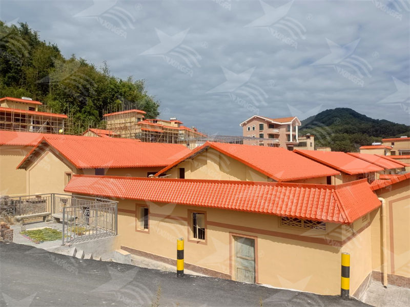 建房搭建屋面選擇畢節合成樹脂隔熱瓦，你了解多少？